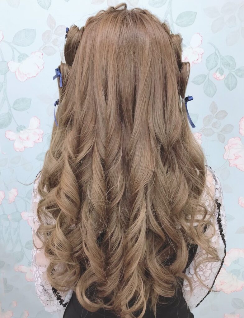 ハートリボンヘア